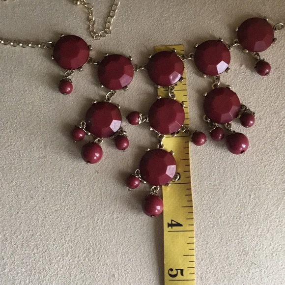 Ruby Statement Necklace - Picture 4 of 7